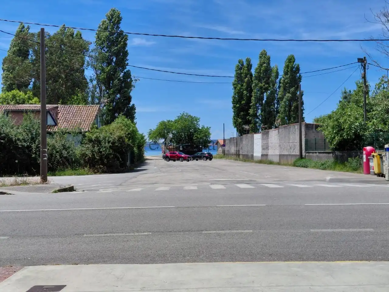 Vista exterior de Apartamento de alquiler en Boiro con Calefacción, Terraza y Amueblado