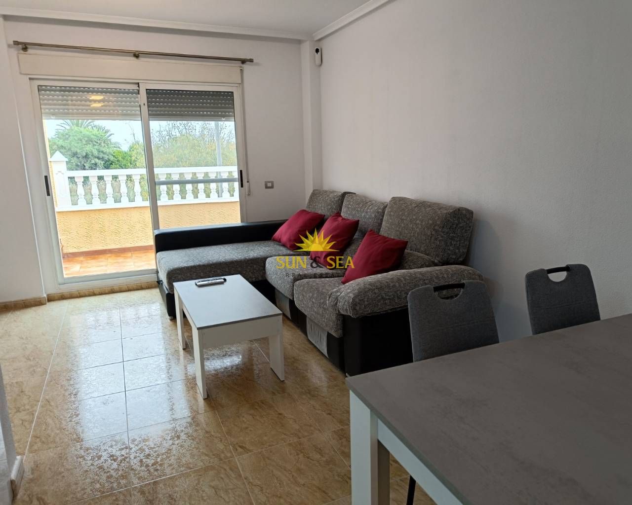 Living room of Flat to rent in Orihuela  with Air Conditioner, Heating and Terrace