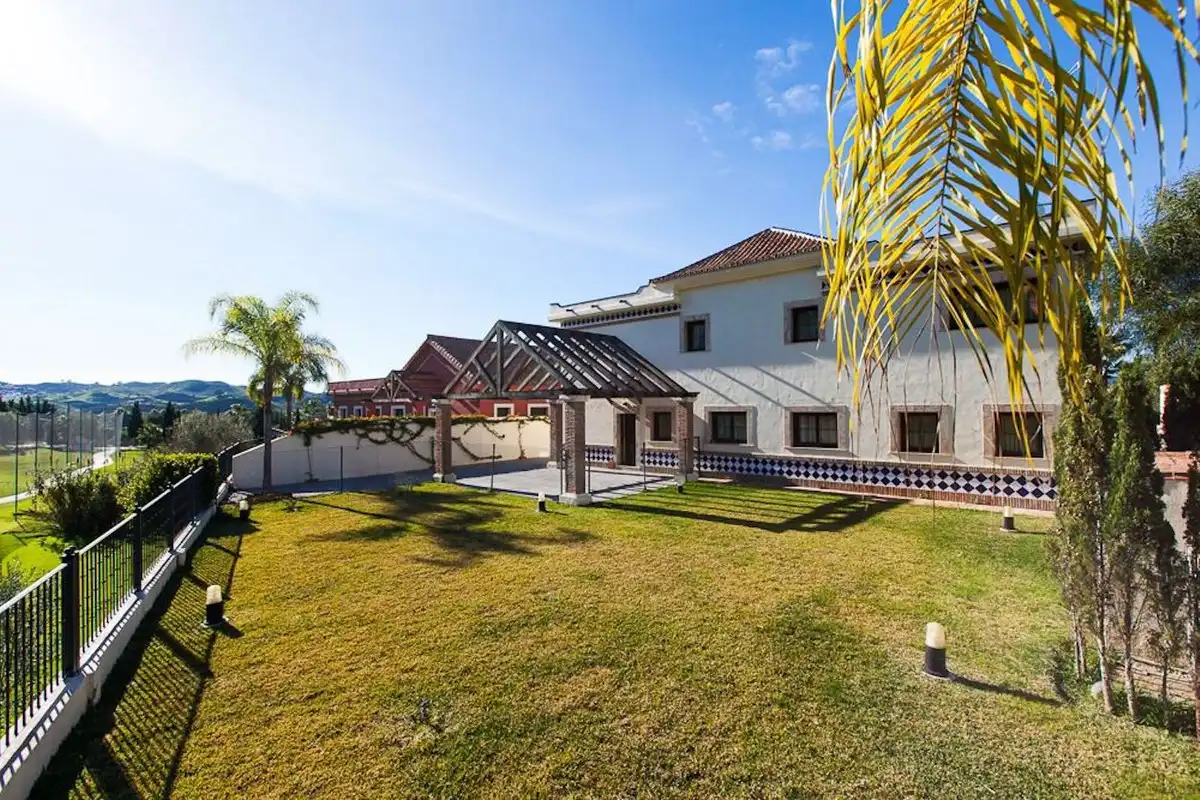 Garden of Houses for rent in Mijas  with Air Conditioner, Private garden and Terrace