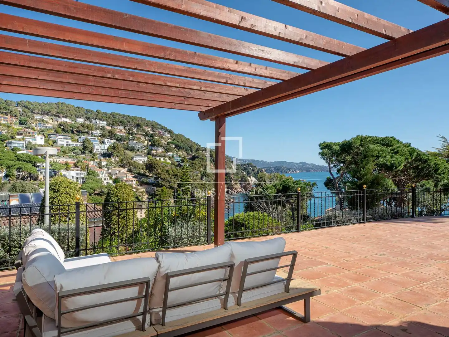 Terraza de Casa o chalet en venta en Blanes con Aire acondicionado, Calefacción y Jardín privado