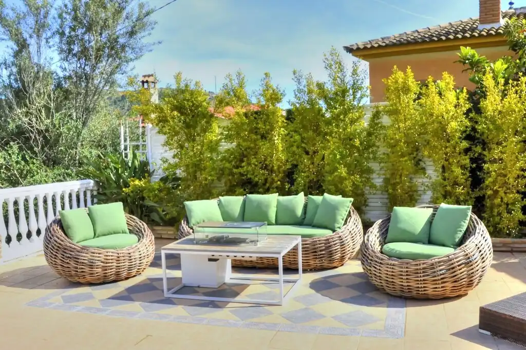 Terraza de Casa o chalet de alquiler en Alcaucín, Málaga
