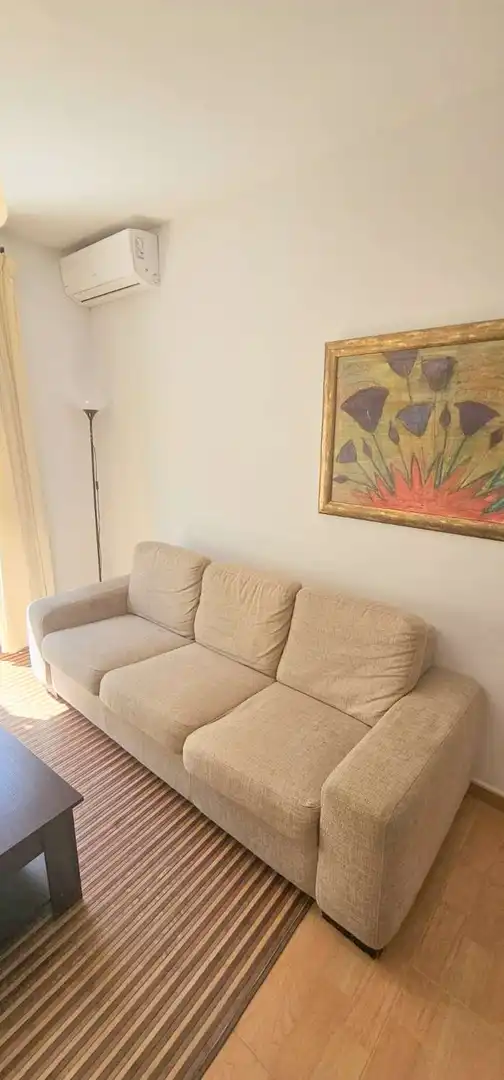 Living room of Attic for rent in Vélez-Málaga  with Air Conditioner, Terrace and Furnished