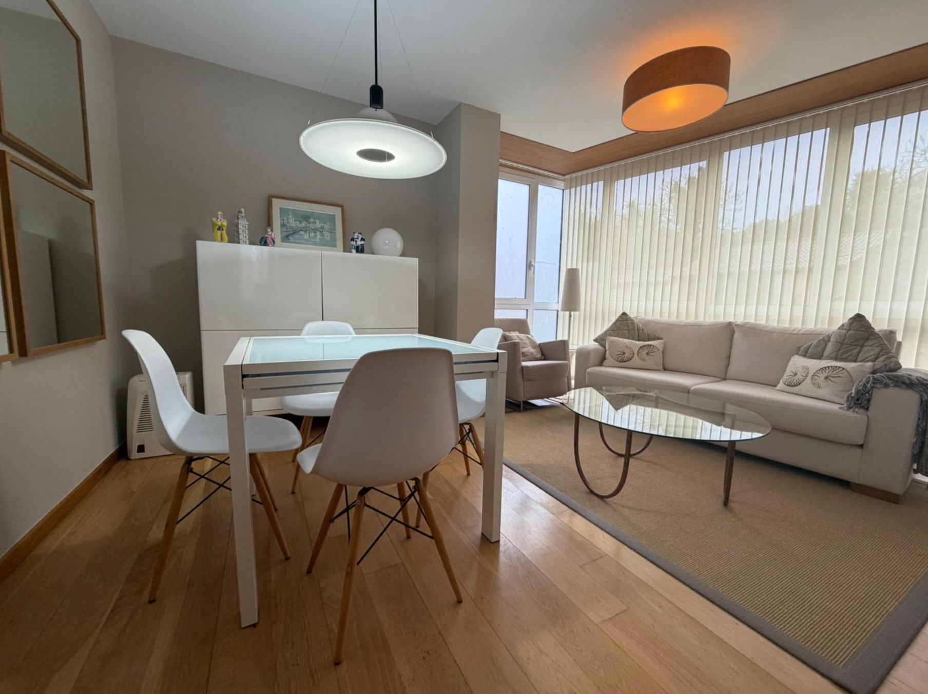 Esszimmer von Wohnung zum Verkauf in A Pobra do Caramiñal mit Heizung und Möbliert