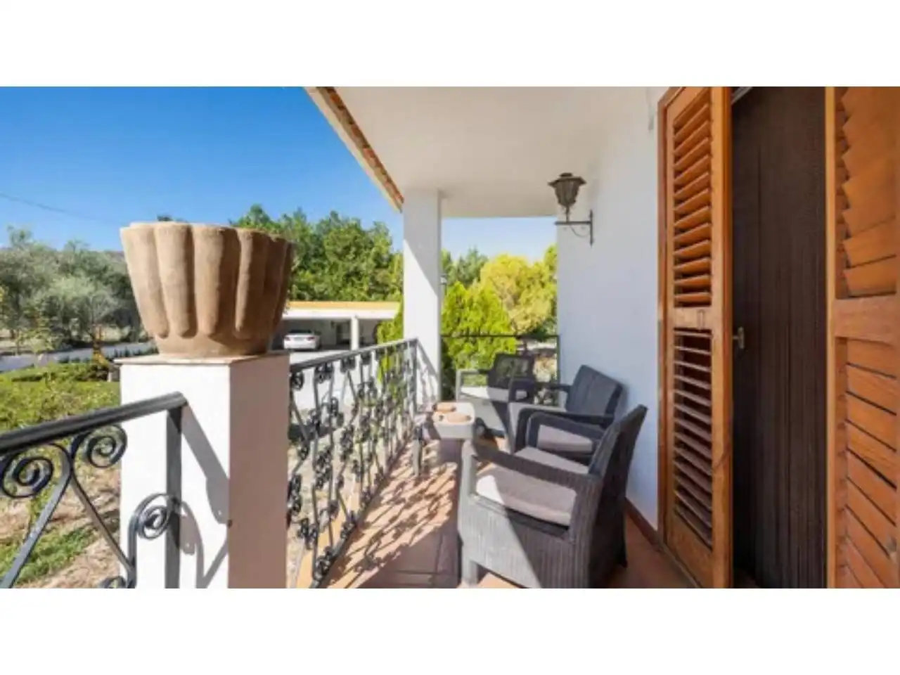 Terrassa de Casa o xalet en venda en Baza amb Calefacció, Jardí privat i Terrassa