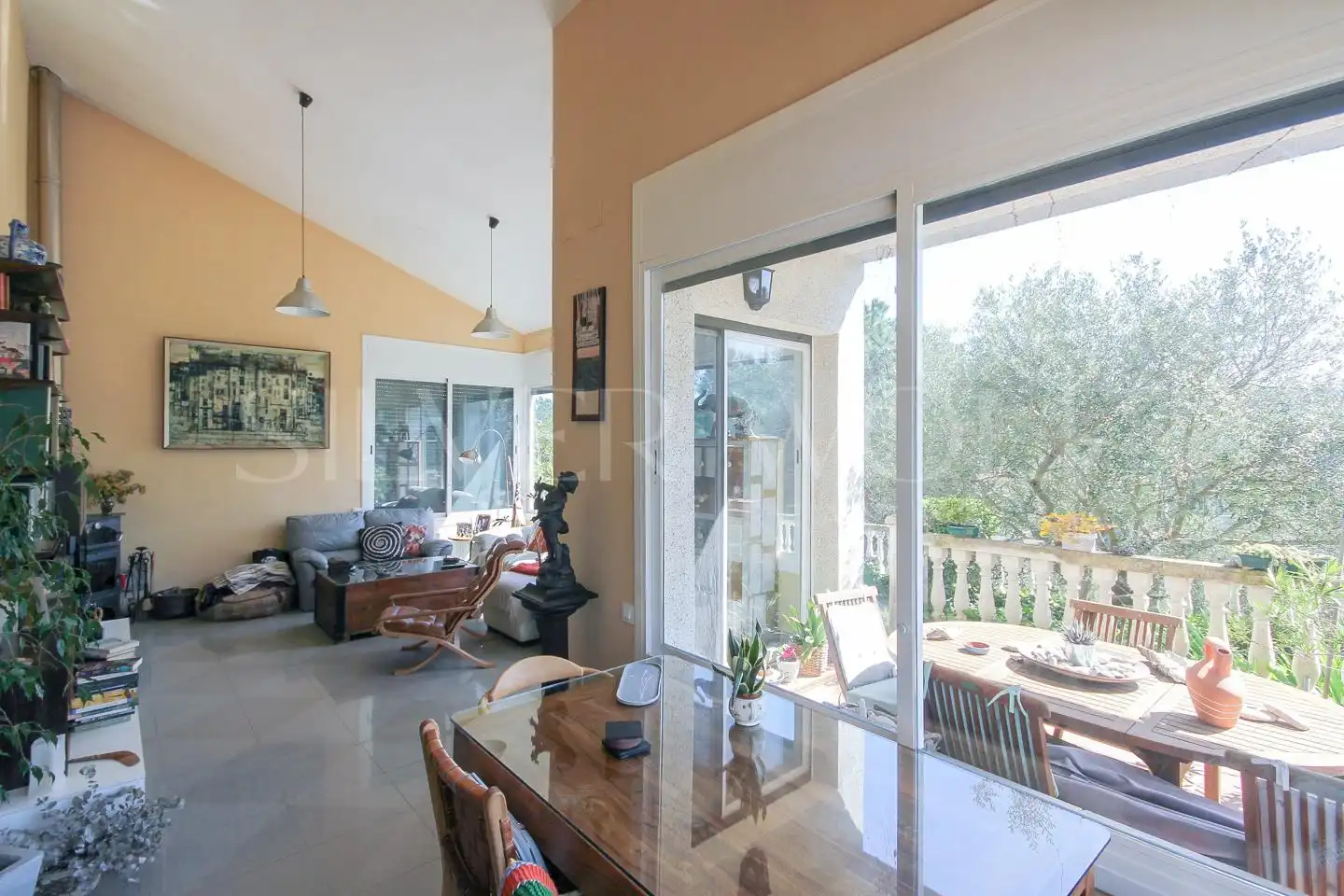 Comedor de Casa o chalet en venta en Òrrius con Aire acondicionado, Calefacción y Jardín privado