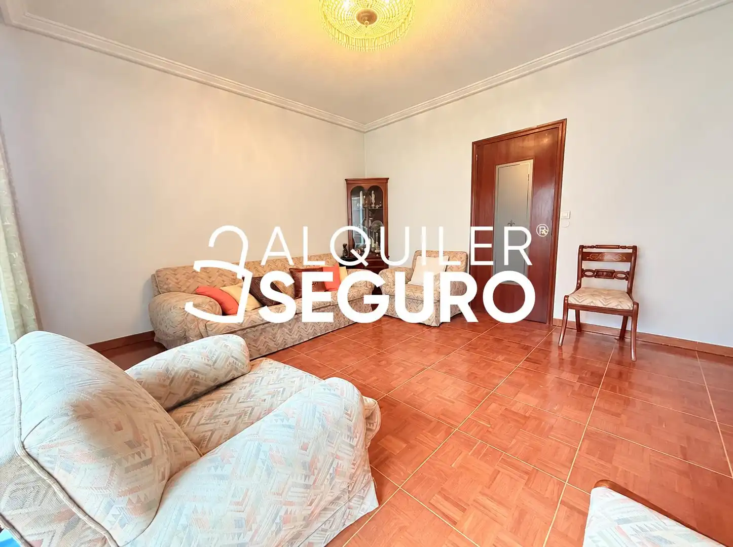 Sala de estar de Piso de alquiler en Chamberí