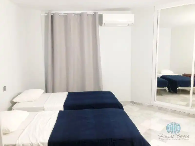 Bedroom of Flat for rent in Mijas  with Air Conditioner, Terrace and Furnished