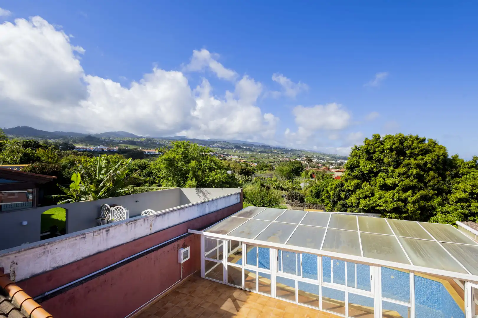 Terraza de Casa o chalet en venta en Tacoronte con Jardín privado, Terraza y Piscina
