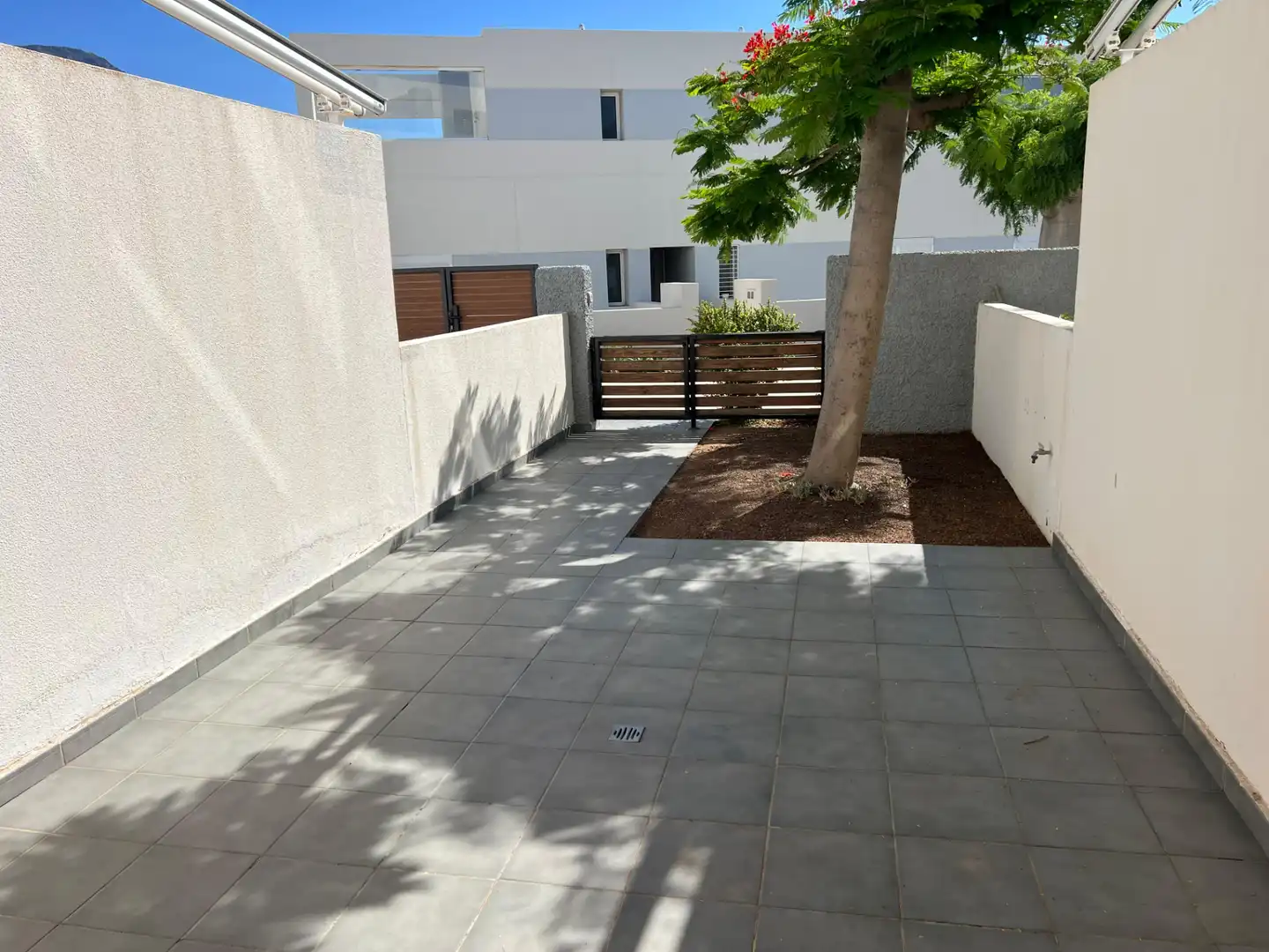 Terraza de Casa adosada en venta en Agaete con Jardín privado, Terraza y Amueblado
