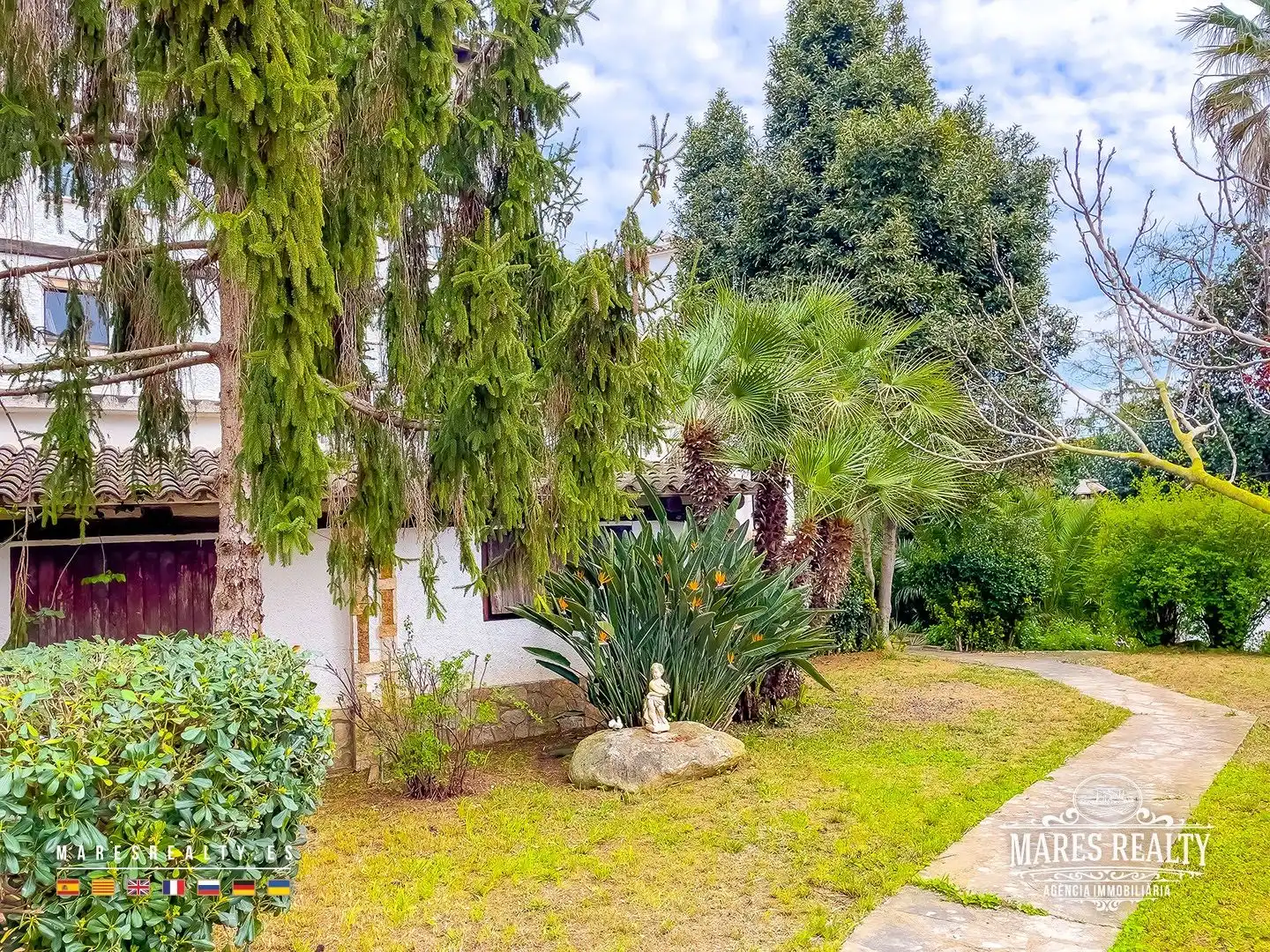 Jardín de Casa o chalet en venta en Lloret de Mar con Aire acondicionado, Calefacción y Jardín privado