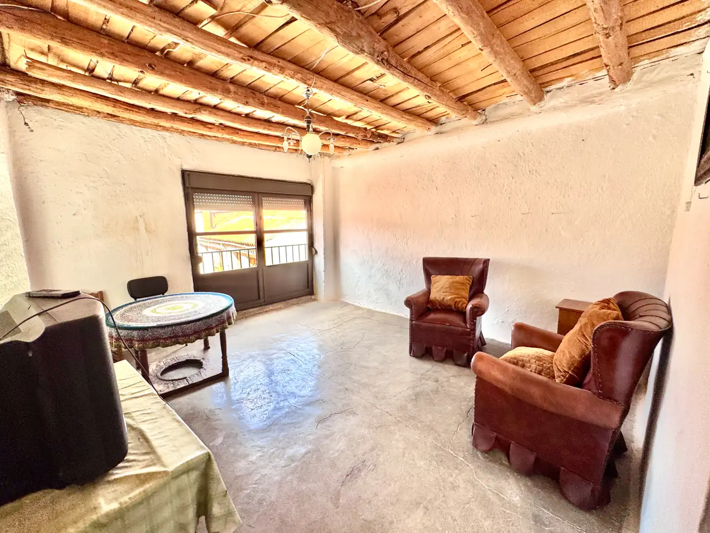 Living room of Houses for sale in Aldeire  with Storage room, Furnished and Balcony