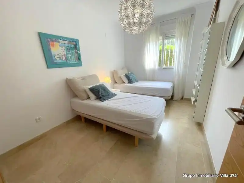 Schlafzimmer von Wohnungen zur Miete in Dénia mit Klimaanlage, Heizung und Terrasse