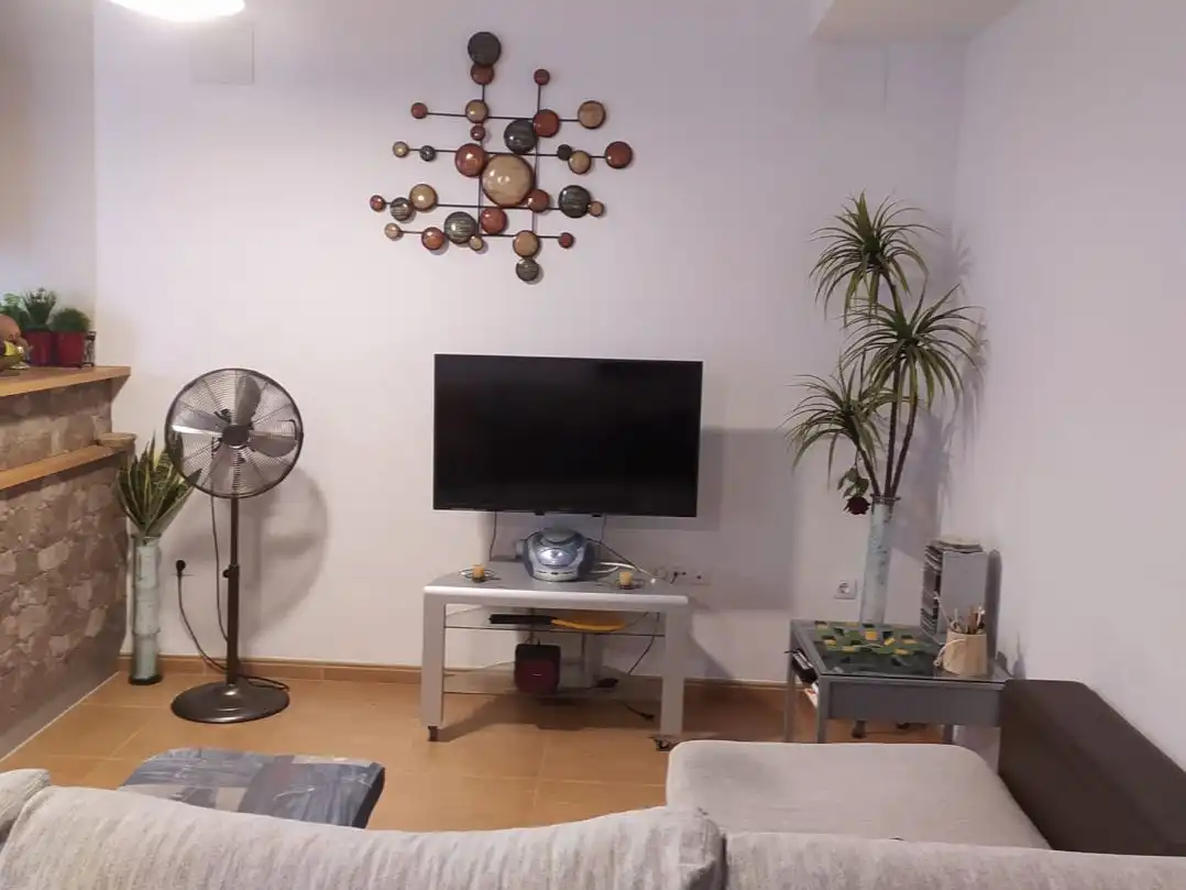 Sala d'estar de Casa o xalet en venda en Valle de la Serena amb Aire condicionat, Terrassa i Balcó