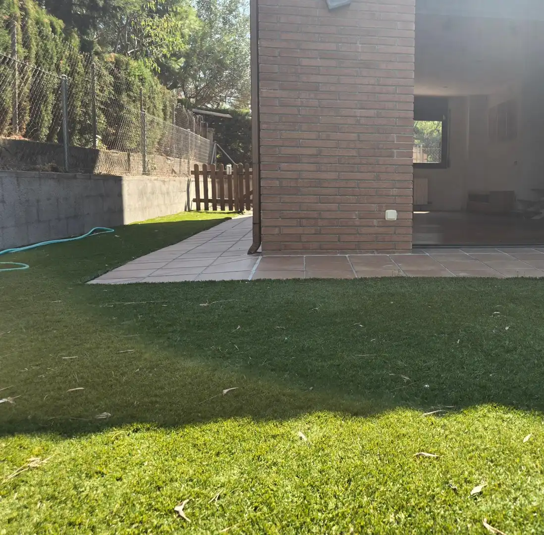 Garden of Houses for sale in Rubí  with Heating, Private garden and Parquet flooring