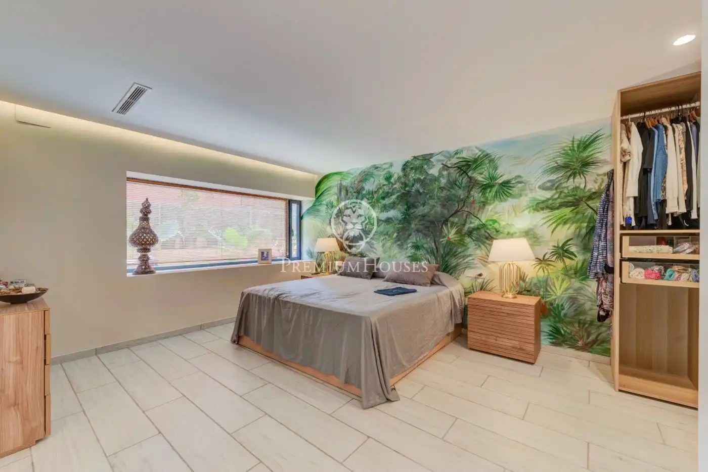 Bedroom of Houses for sale in Vilanova i la Geltrú  with Air Conditioner, Heating and Private garden