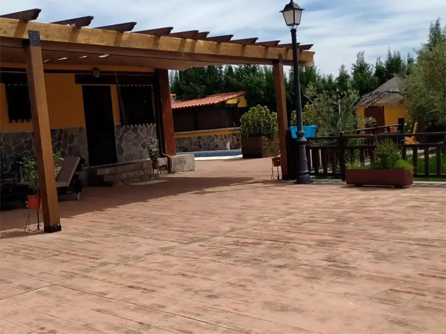 Terraza de Casa o chalet en venta en Badajoz Capital con Aire acondicionado y Piscina