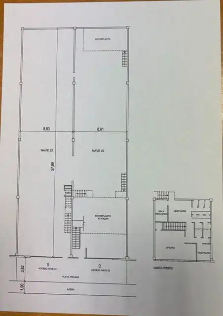 Fabrikhallen zur Miete in Loiu