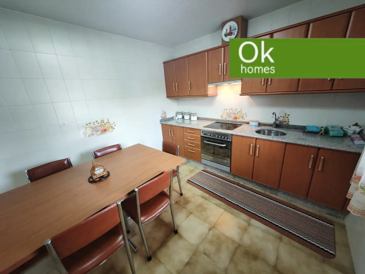 Cocina de Casa o chalet en venta en Mesía con Calefacción, Jardín privado y Parquet