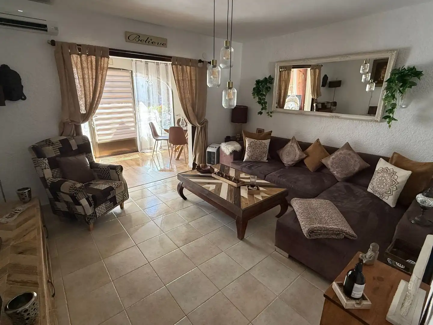 Sala d'estar de Pis en venda en Jávea / Xàbia amb Aire condicionat, Calefacció i Terrassa