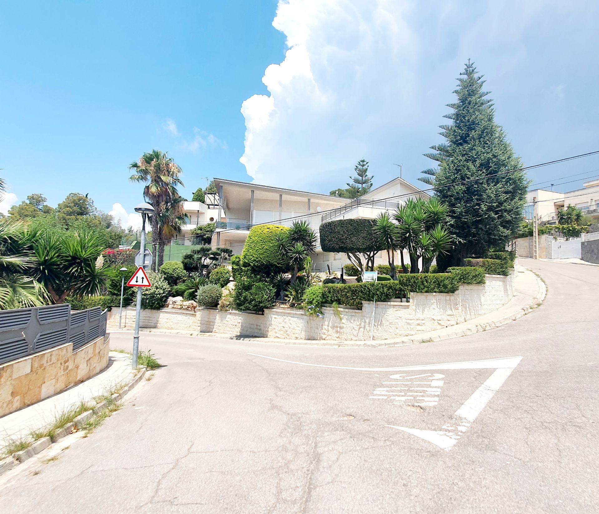 Exterior view of House or chalet for sale in Calafell  with Heating, Private garden and Terrace