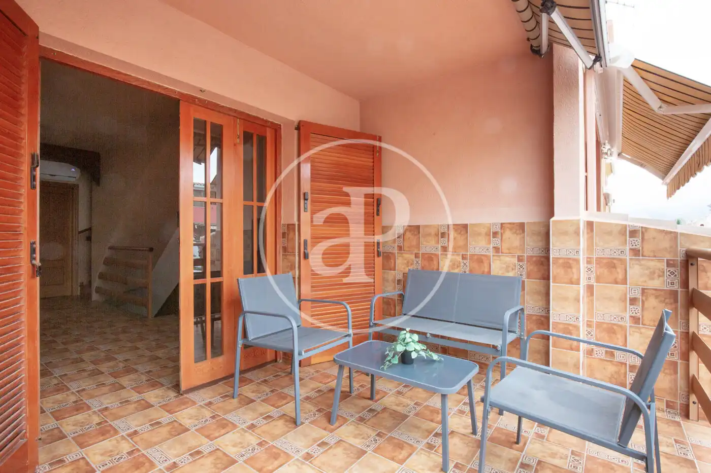 Terraza de Casa adosada en venta en Benicasim / Benicàssim con Aire acondicionado, Calefacción y Jardín privado