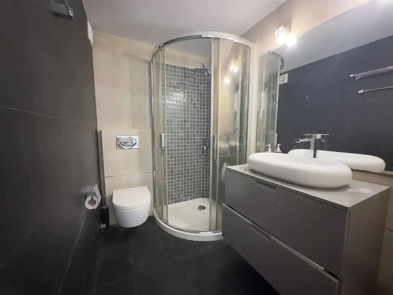 Baño de Piso de alquiler en Calvià con Aire acondicionado, Calefacción y Terraza