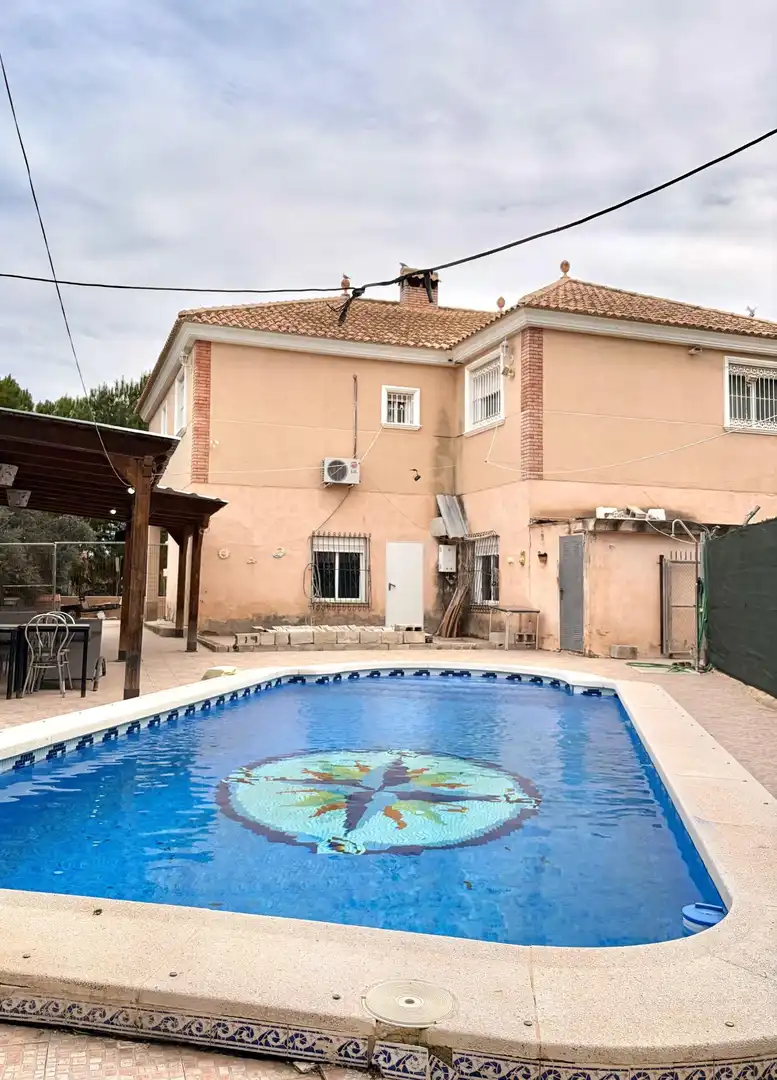 Piscina de Casa o chalet en venta en Murcia con Aire acondicionado, Jardín privado y Terraza