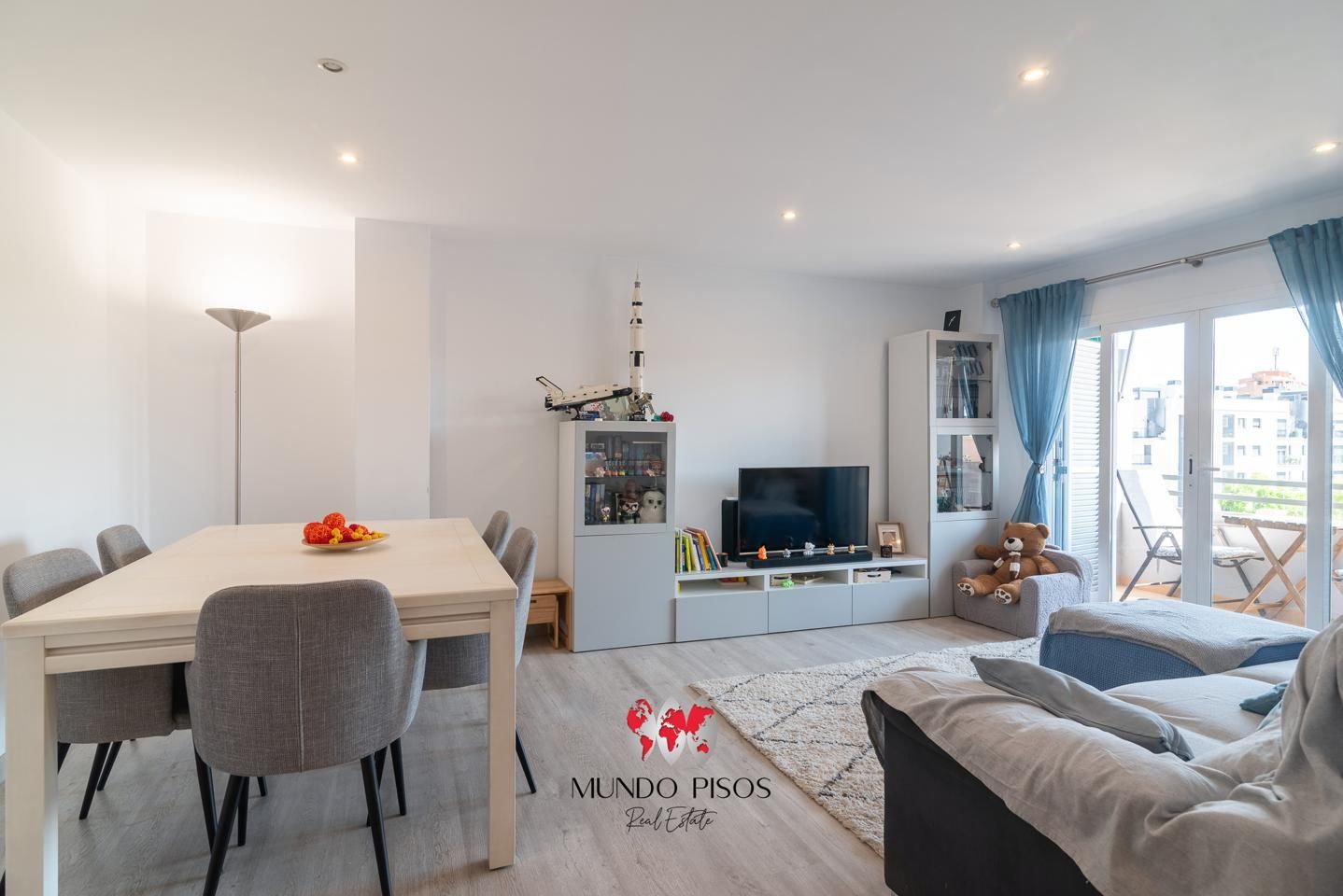 Sala d'estar de Pis en venda en  Palma de Mallorca amb Aire condicionat, Calefacció i Parquet