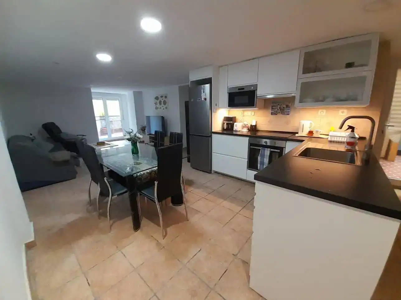 Kitchen of Flat for rent in  Valencia Capital  with Air Conditioner