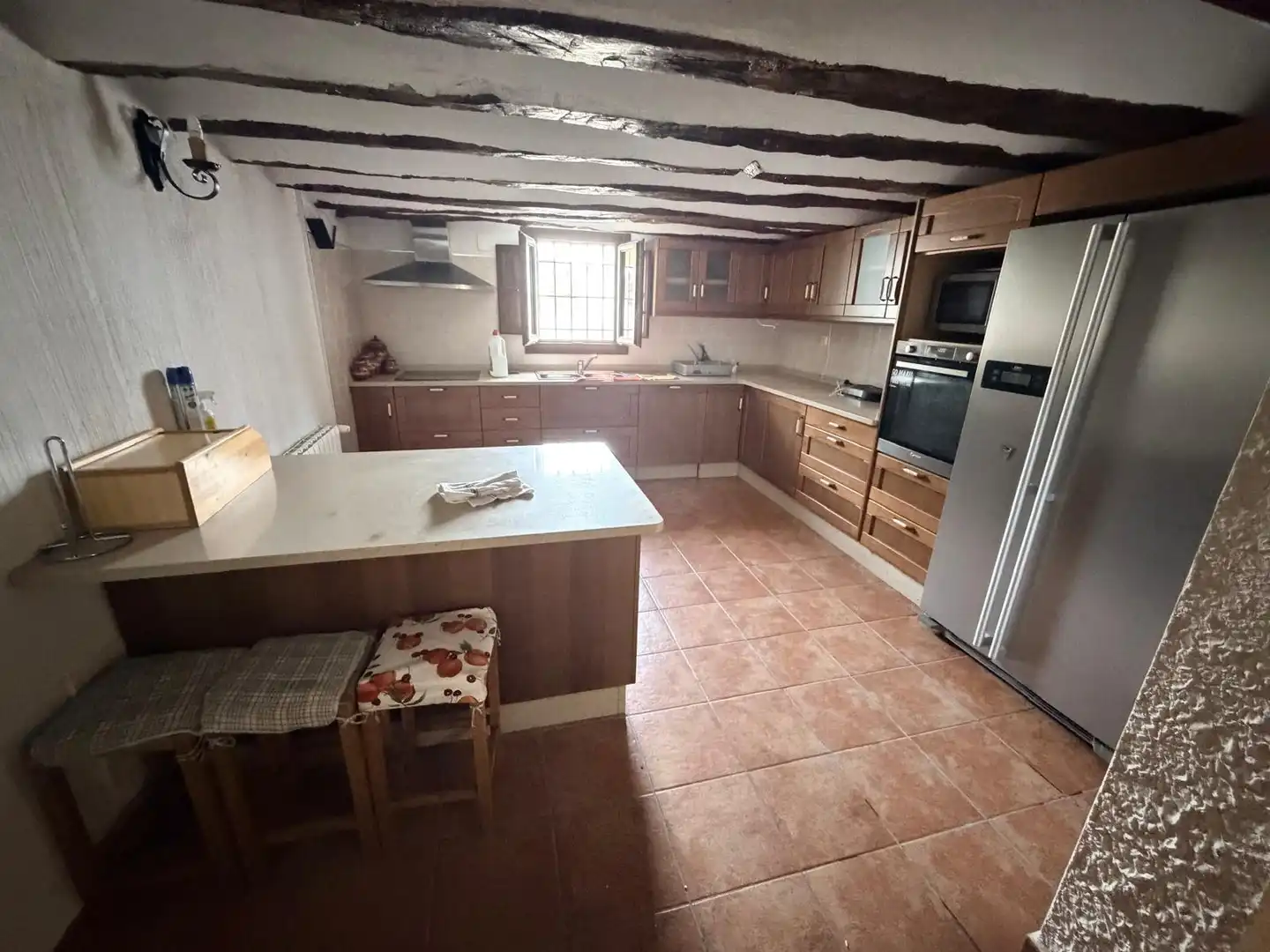 Cuina de Finca rústica en venda en Pozohondo amb Aire condicionat, Calefacció i Traster