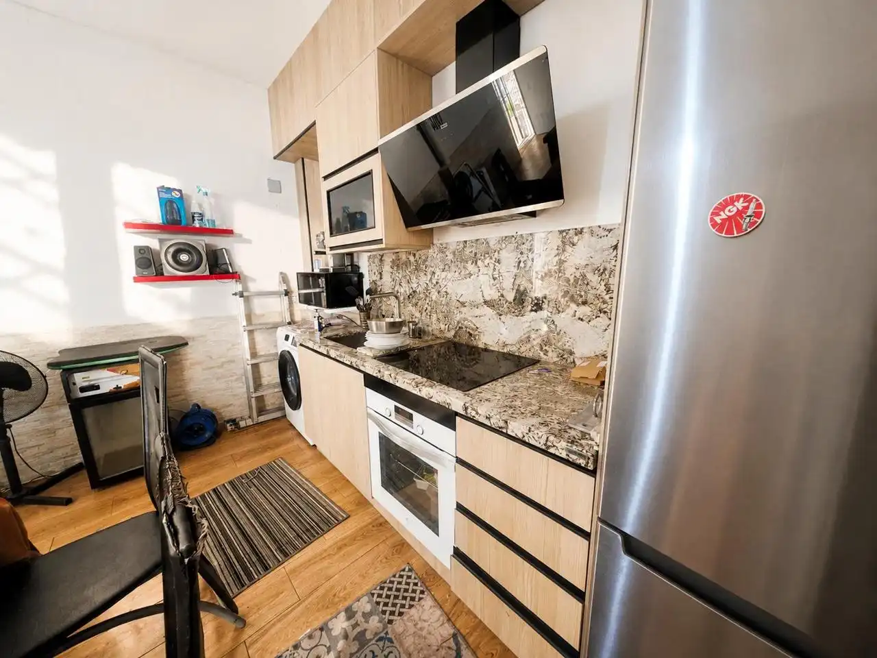 Cocina de Casa o chalet en venta en Plasencia con Aire acondicionado y Jardín privado