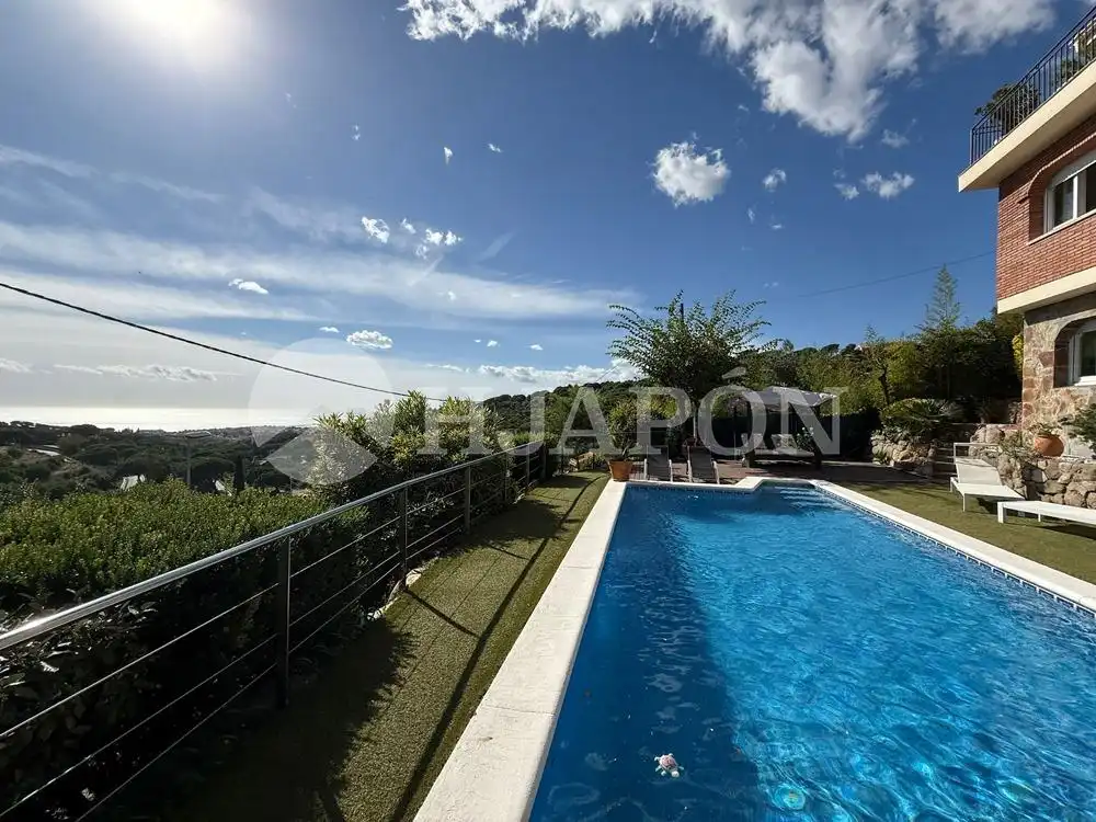 Swimming pool of Houses for sale in Alella  with Heating, Private garden and Terrace