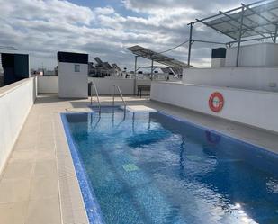 Swimming pool of Flat for sale in Estepona  with Air Conditioner, Heating and Private garden