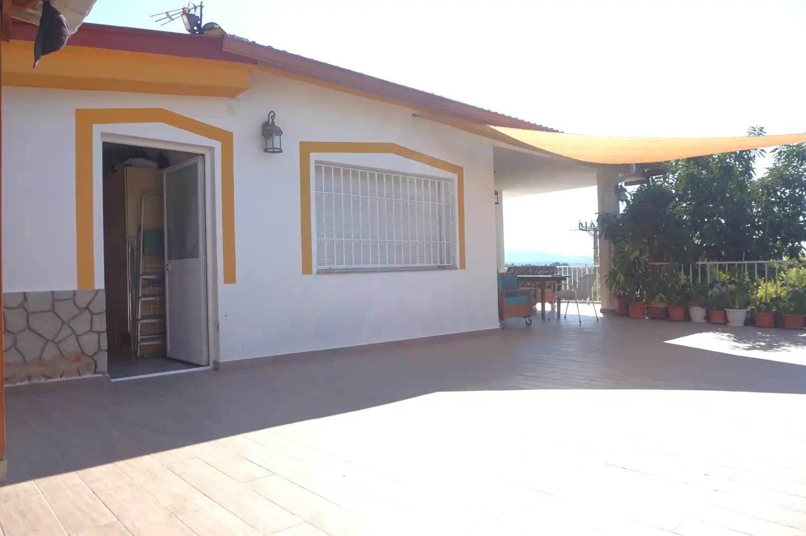 Terrassa de Casa o xalet en venda en Fogars de la Selva amb Calefacció, Jardí privat i Terrassa