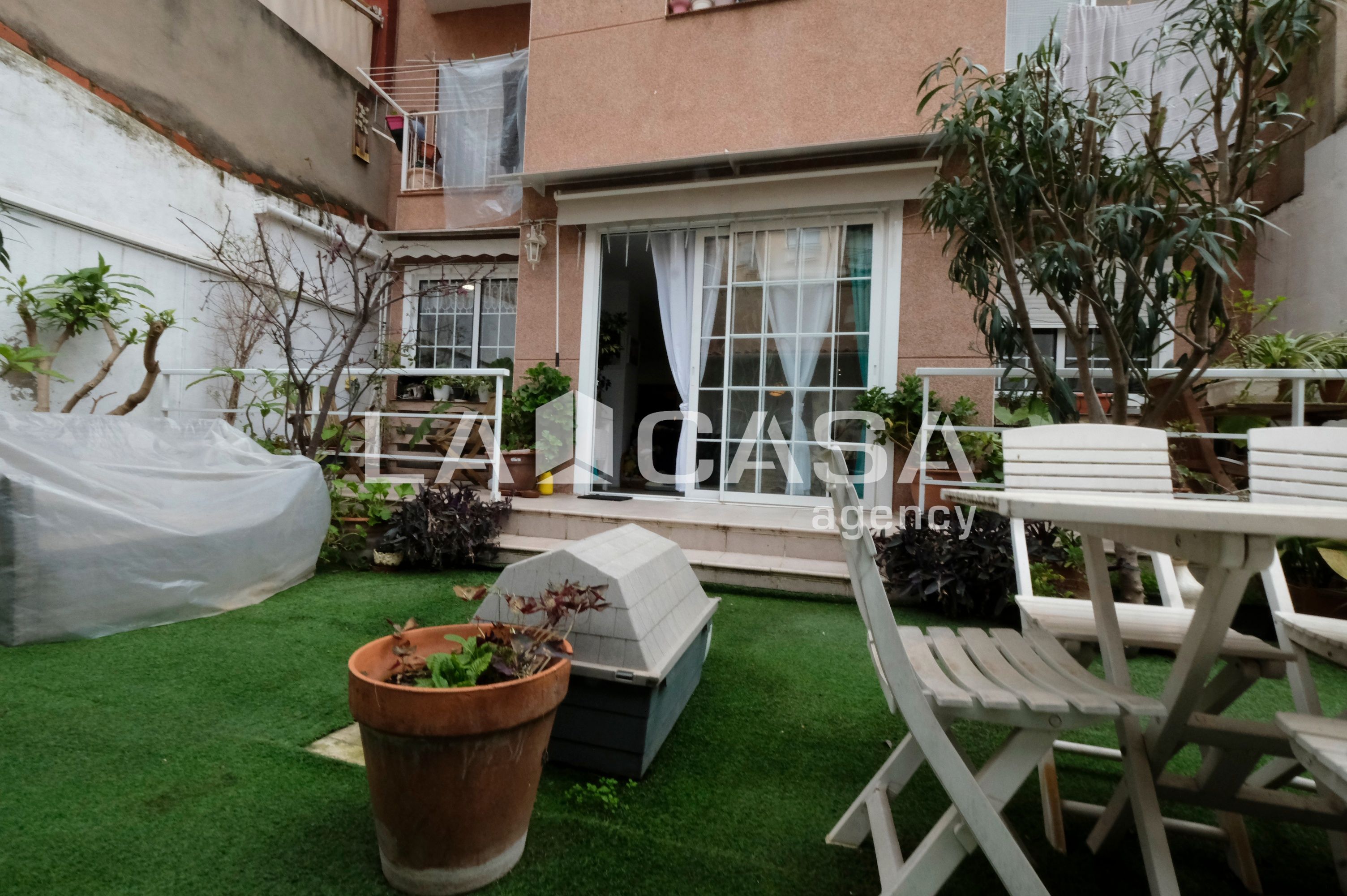 Terrace of Planta baja for sale in  Barcelona Capital  with Heating, Terrace and Storage room