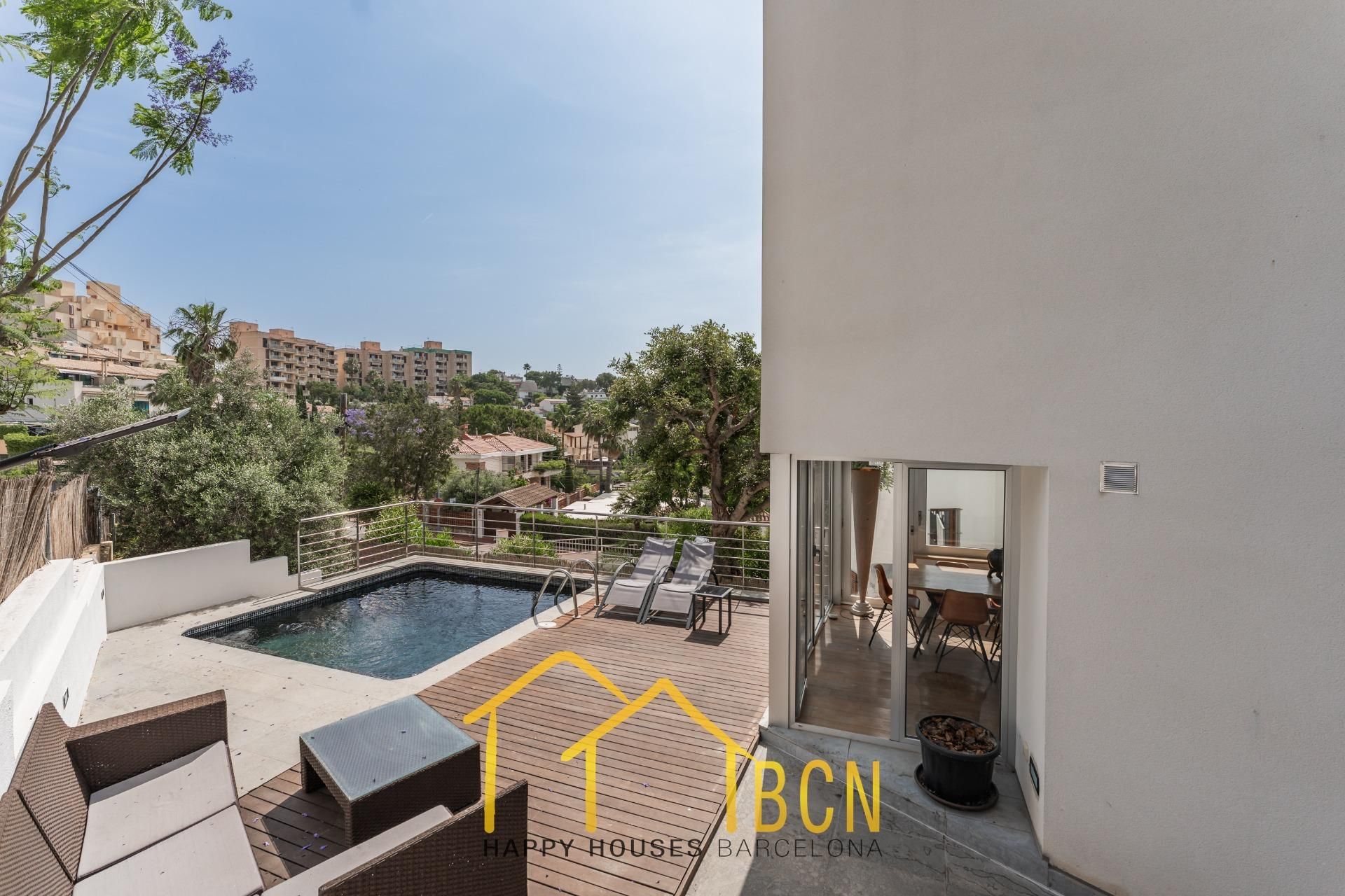 Terrassa de Casa o xalet en venda en Sant Pere de Ribes amb Parquet i Terrassa