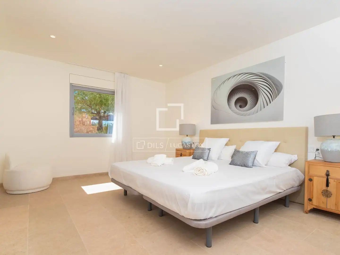 Bedroom of Houses for sale in Sant Josep de sa Talaia  with Air Conditioner, Heating and Private garden