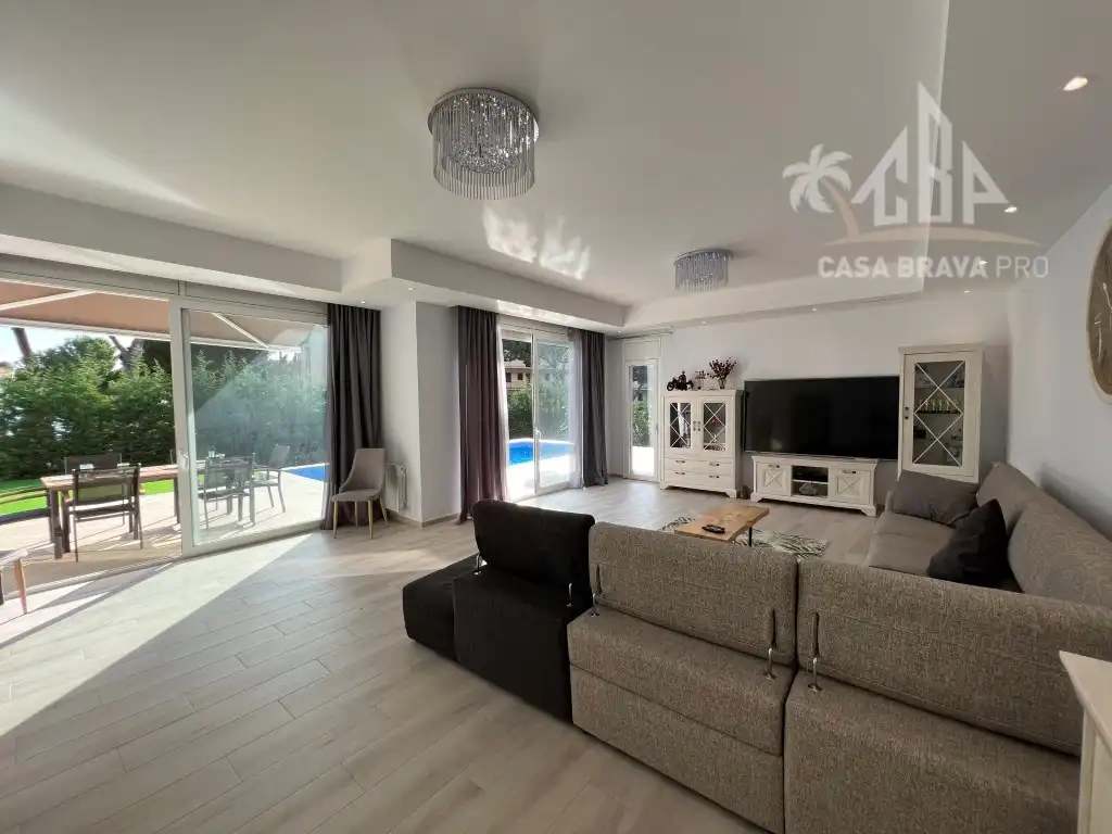 Sala d'estar de Casa o xalet en venda en Calonge i Sant Antoni