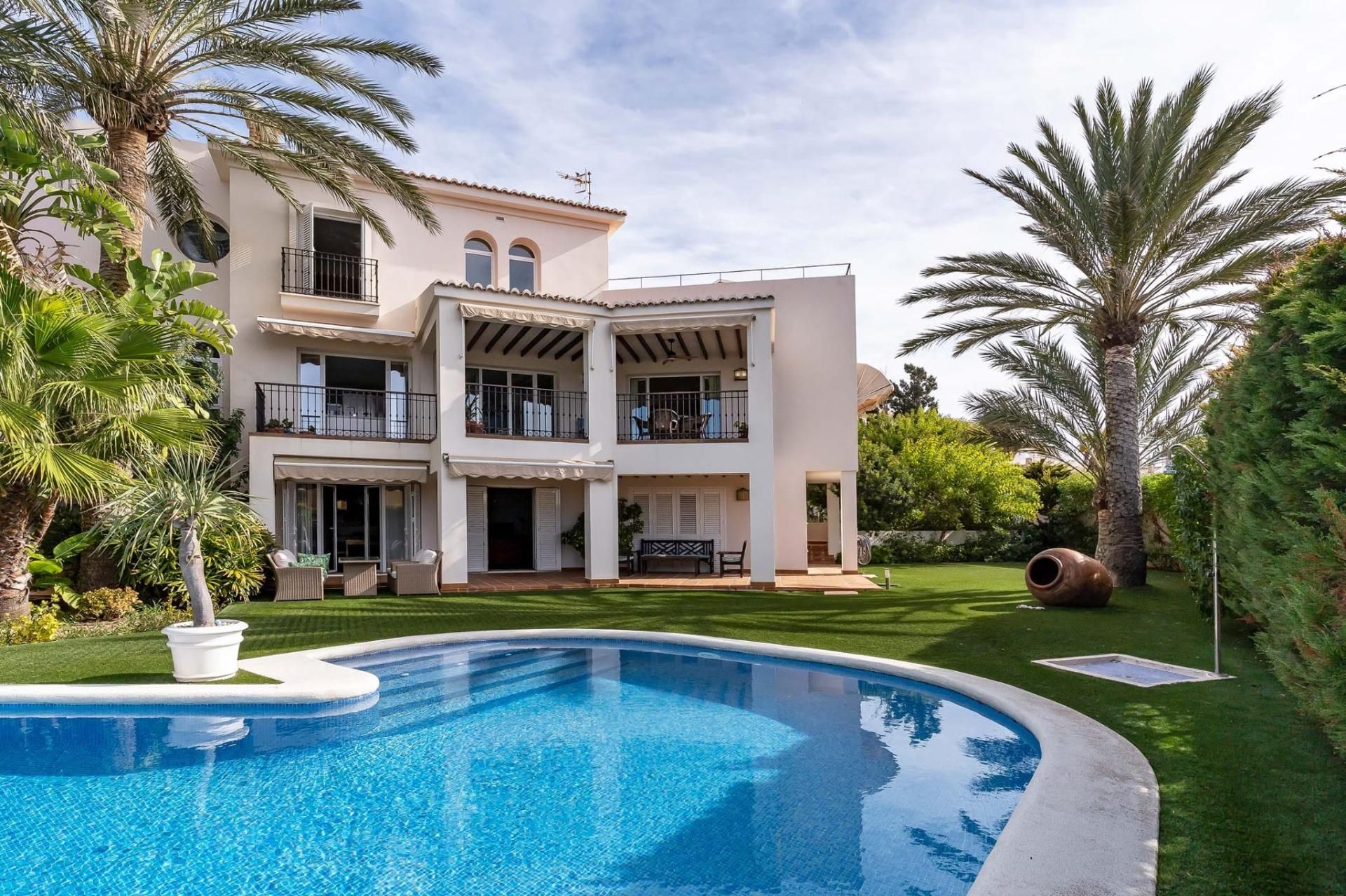 Jardí de Casa o xalet en venda en El Ejido amb Aire condicionat, Jardí privat i Terrassa
