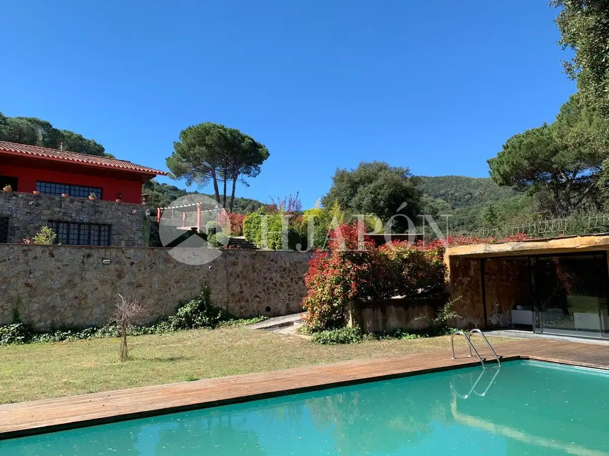 Jardí de Casa o xalet en venda en Vallromanes amb Calefacció, Jardí privat i Terrassa