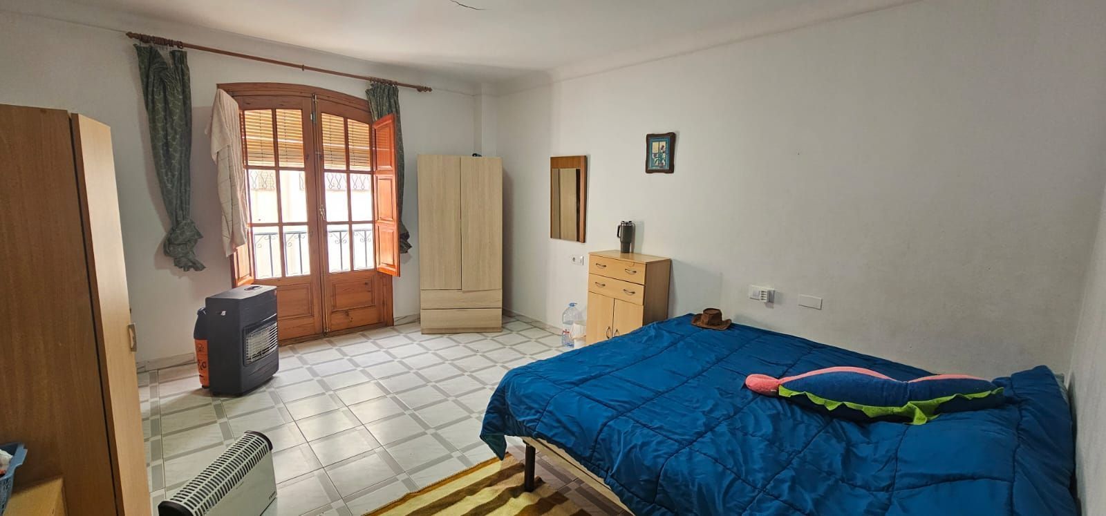 Bedroom of Country house for sale in Vera  with Air Conditioner, Heating and Terrace