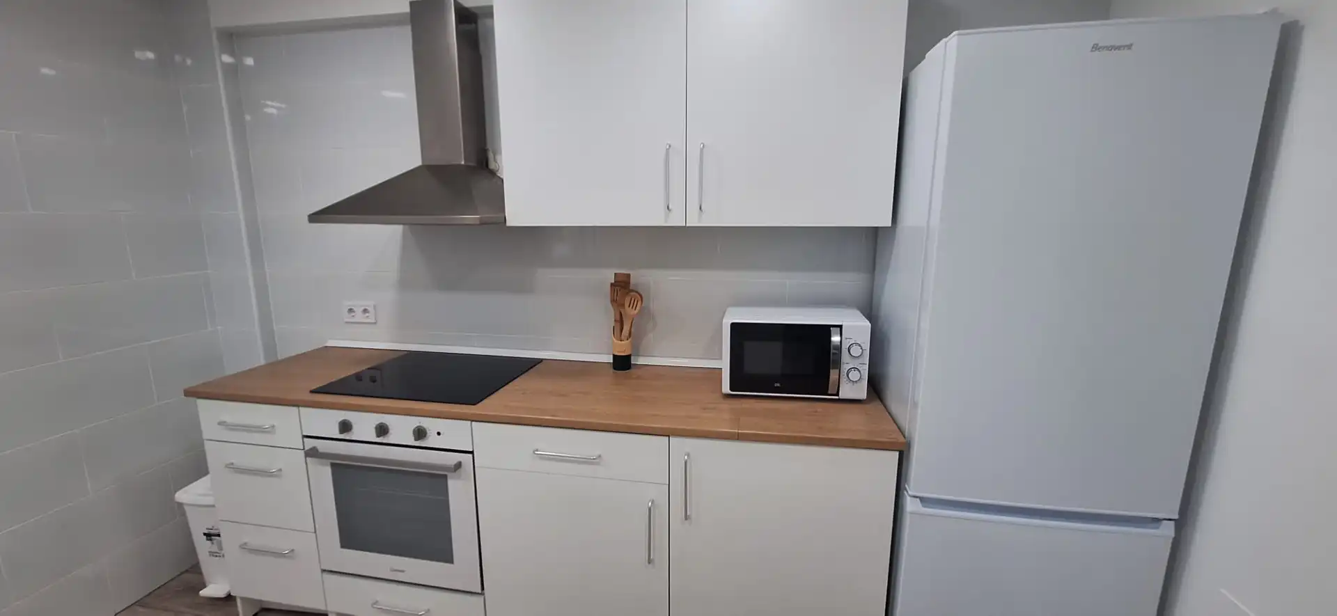 Kitchen of Flat for rent in Málaga  with Furnished, Oven and Washing machine
