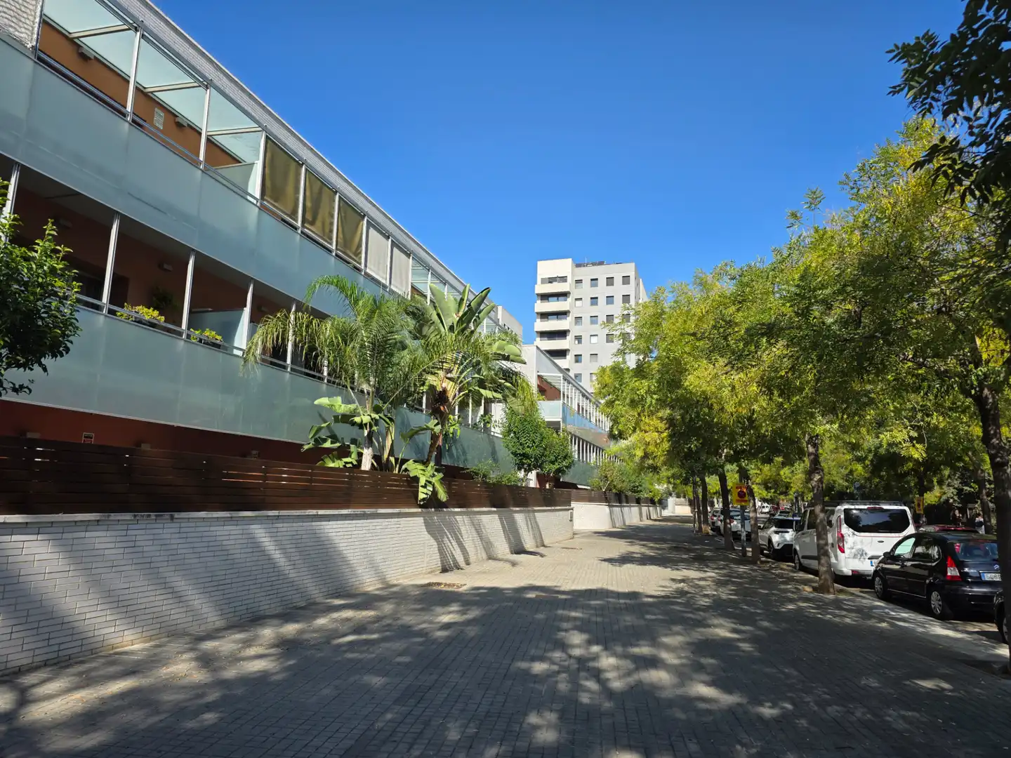 Vista exterior de Piso en venta en Barcelona con Aire acondicionado, Calefacción y Jardín privado