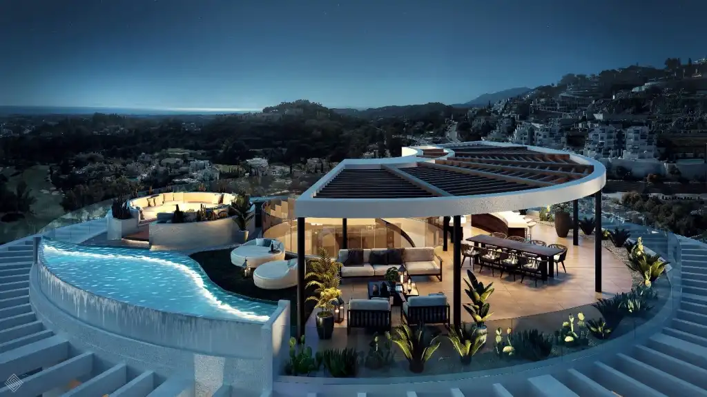 Apartament amb piscina en venda a Benahavís pueblo, imagen 2