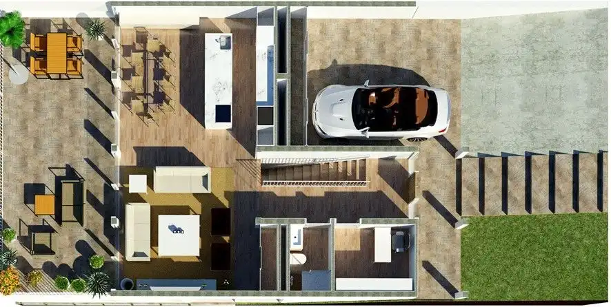 Casa adosada en venda en Castellar del Vallès amb Aire condicionat, Jardí privat i Parquet