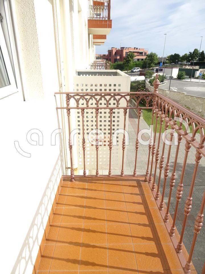 Balcony of Flat to rent in Santander  with Parquet flooring, Storage room and Furnished