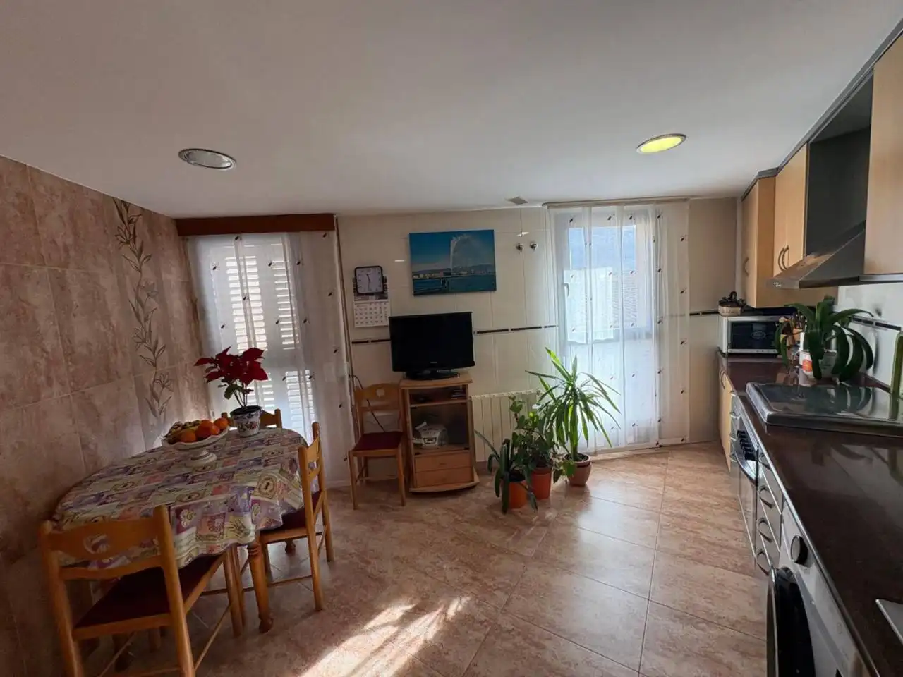 Außenansicht von Maisonette zum Verkauf in Castalla mit Klimaanlage, Heizung und Terrasse