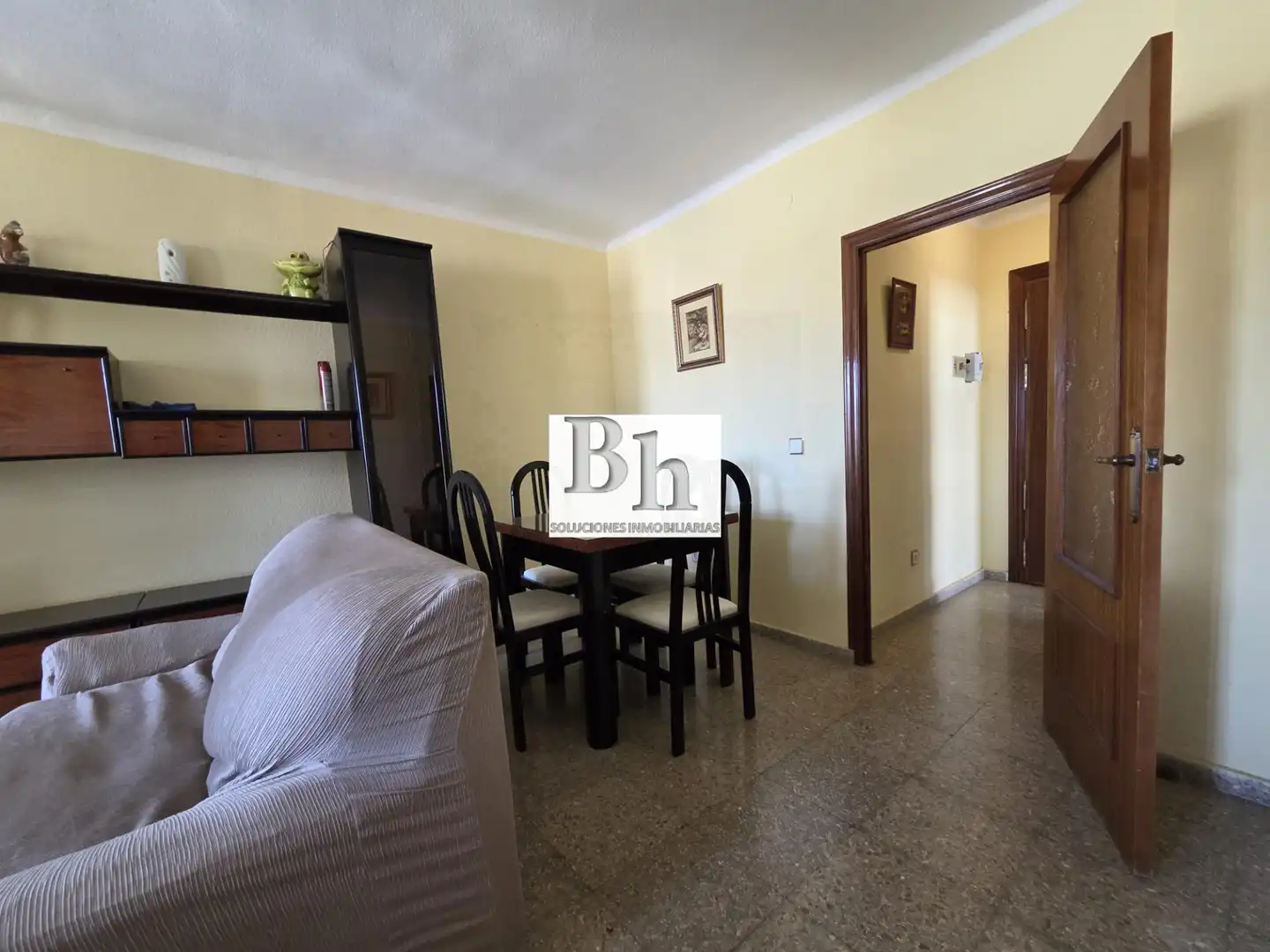 Comedor de Piso de alquiler en Málaga con Terraza y Amueblado