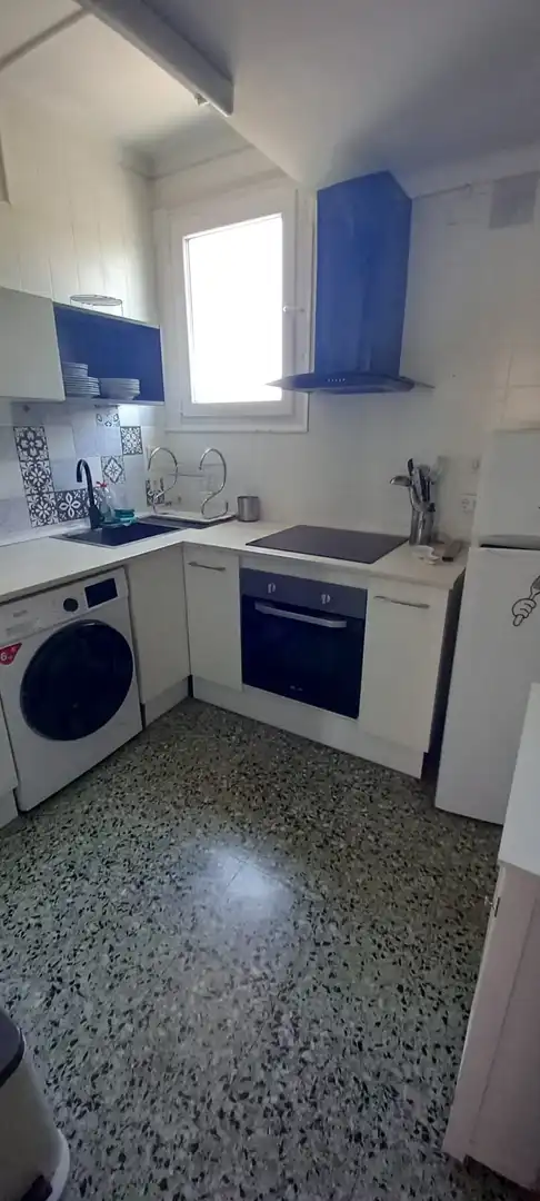 Cuina de Apartament en venda en Roses amb Jardí privat