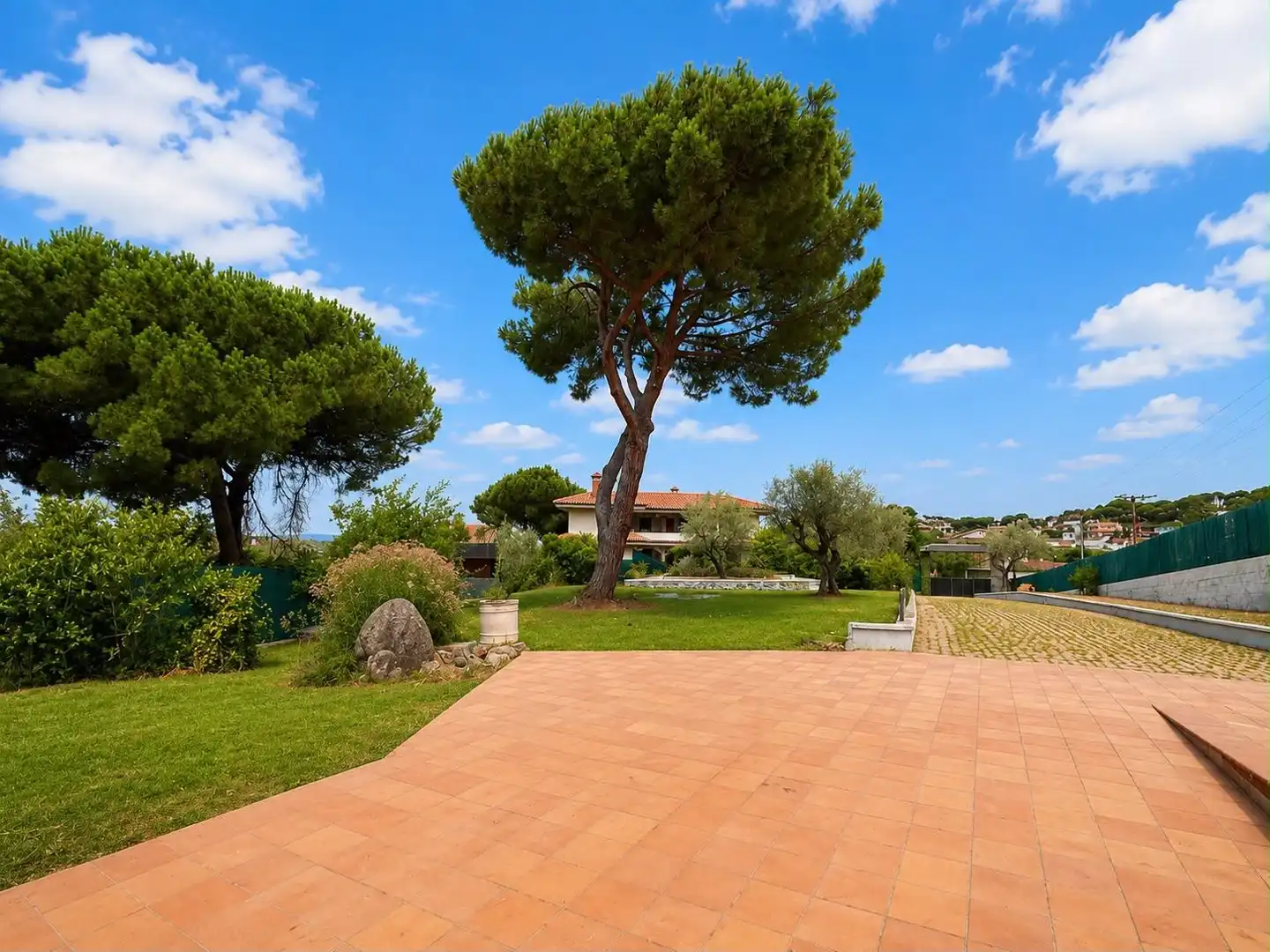 Jardín de Casa o chalet en venta en Sant Fost de Campsentelles con Aire acondicionado, Calefacción y Jardín privado